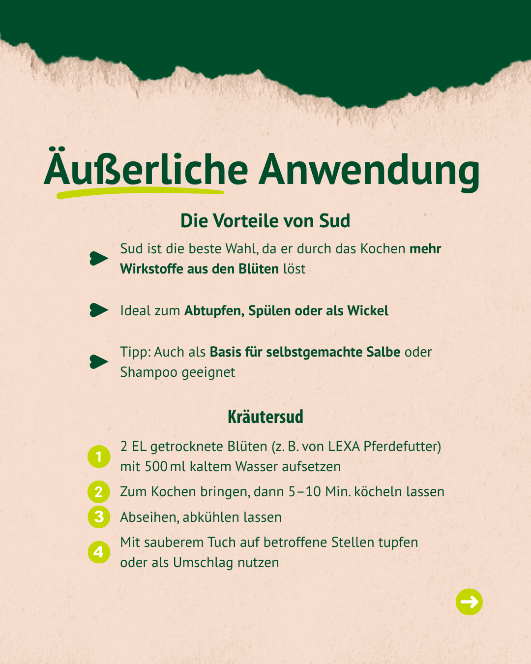 Beschreibung der Anwendung der Ringelblume Beschreibung der Anwendung der Ringelblume