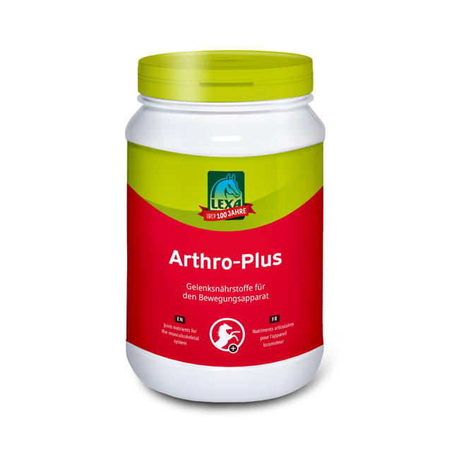 LEXA Arthro-Plus Gelenknahrung LEXA Arthro-Plusfür Gelenke, in weißer Dose (Kunstsoff) mit rotem und grünem Etikett und grünem Deckel