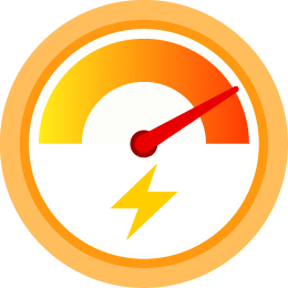 Icon für Energie-Level hoch
