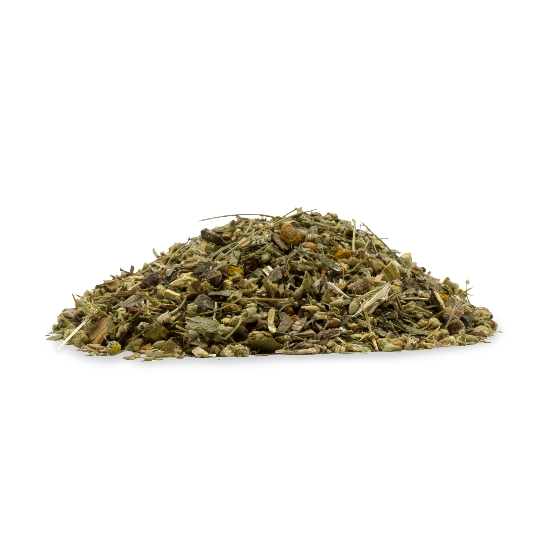 Kräutermischung Bewegung akut Häufchen mit den Kräutern der Mischung