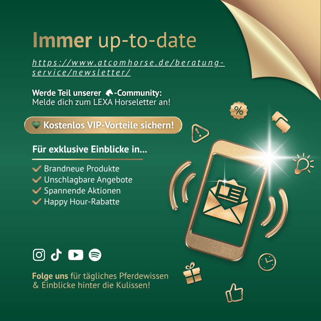 ATCOM Community und Beratung – exklusive Vorteile, Angebote und Pferdewissen entdecken