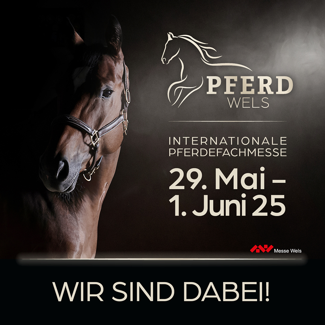 Internationale Pferdefachmesse Wels 2025 Eimer mit Isi-Mineral Cobs von LEXA für Pferde, 9 kg, enthält Nährstoffinformationen und Anwendungshinweise.